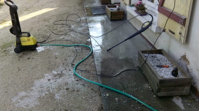 nettoyage terrasse au karcher