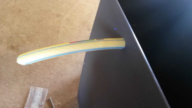 détail évacuation eau